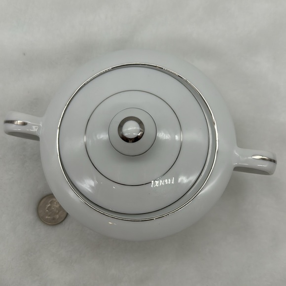 Vintage M Fine China of Japan Arbor Sugar Bowl With Lid #5566 - Picture 2 of 8